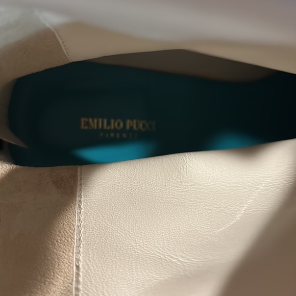 Emilio Pucci abstract-print 35mm ankle boots- BNWT size 40/10 - Picture 5 of 5